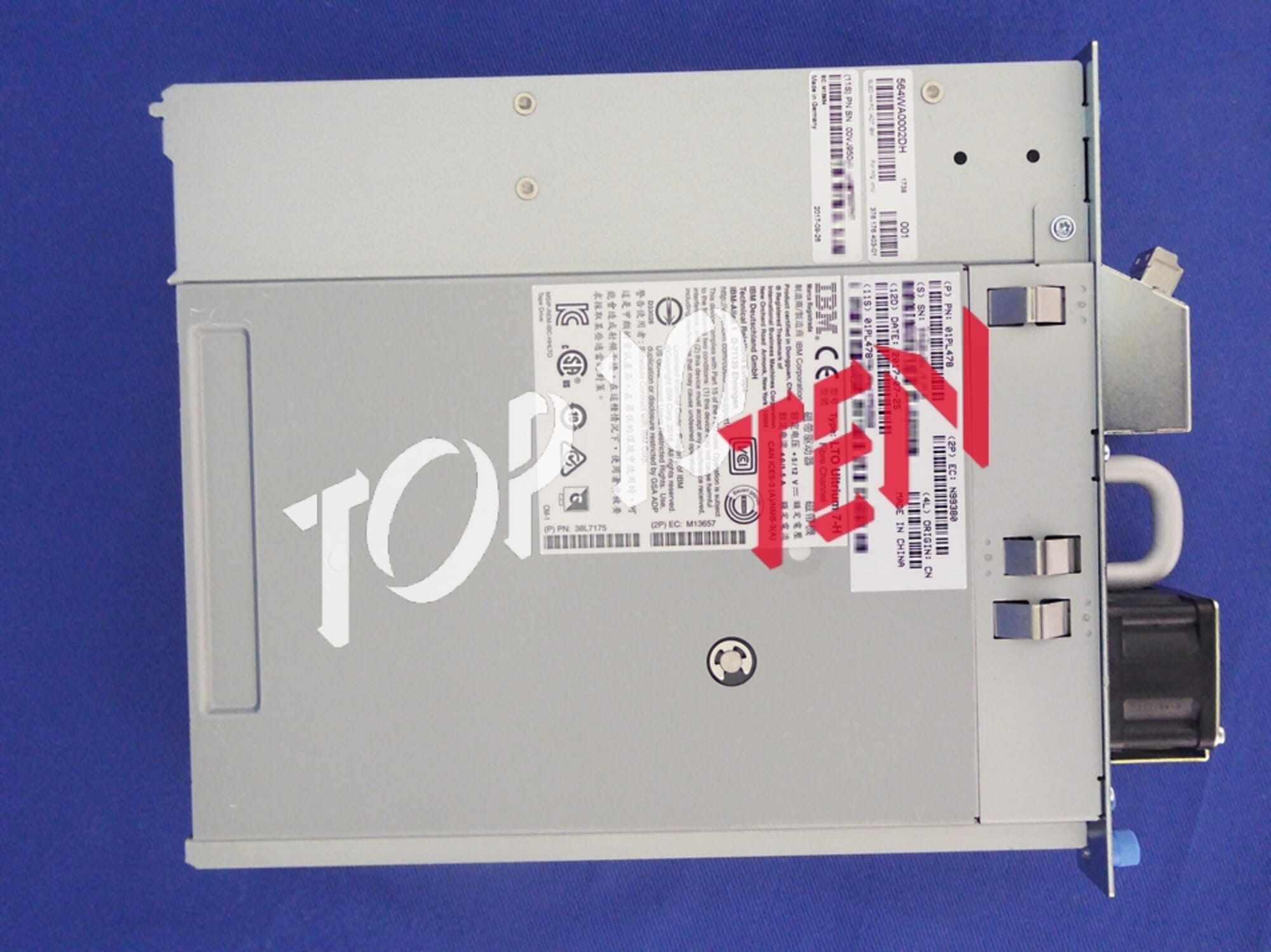 IBM 00GH766 LTO-7 HH FC 8Gb Tape Drive with Caddy for TS4300 6TB